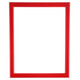 #810 Rectangle Frame - Holiday Red