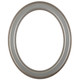 #820 Oval Frame - Silver Shade