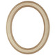 #820 Oval Frame - Taupe