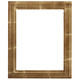 #820 Rectangle Frame - Champagne Gold
