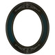 #831 Oval Frame - Royal Blue #831 Oval Frame - Royal Blue