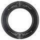 #831 Circle Frame - Black Silver