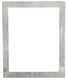 #851 Rectangle Frame - Silver Leaf with Brown Antique