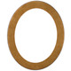 #862 Oval Frame - Burnished Gold