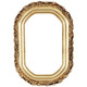 #454 Octagon Frame - Gold Leaf