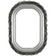 #454 Octagon Frame - Silver Spray