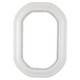 #456 Octagon Frame - Linen White