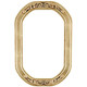 #821 Octagon Frame - Gold Leaf