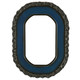 #844 Octagon Frame - Royal Blue