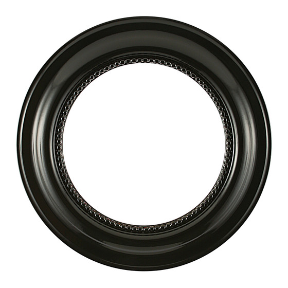 Circle Frame | Series 458 Gloss Black