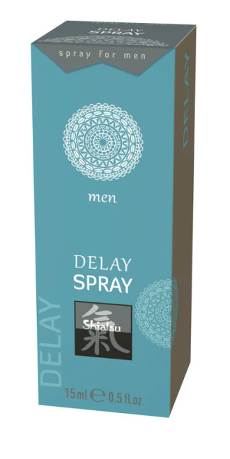 Shiatsu Enhancement Delay Spray for Men - 15ml