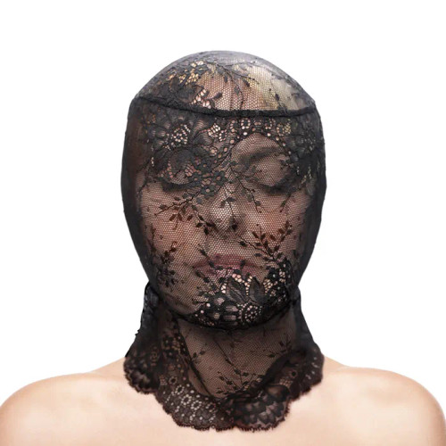 Fetish & Fashion - Lace Hood - Black