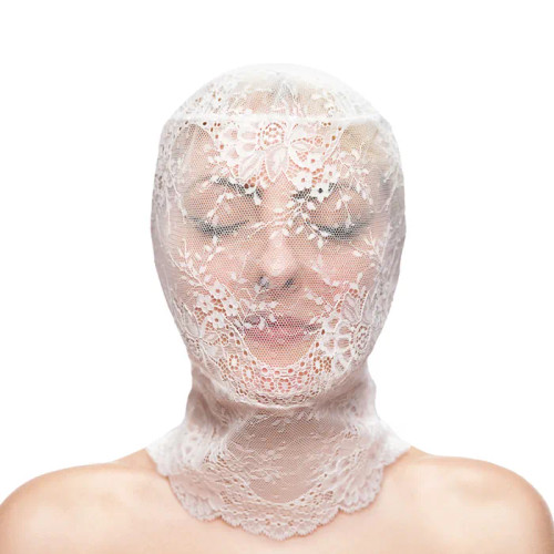 Fetish & Fashion - Lace Hood - White