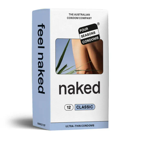 Four Seasons Naked Classic Condoms - 12 pack