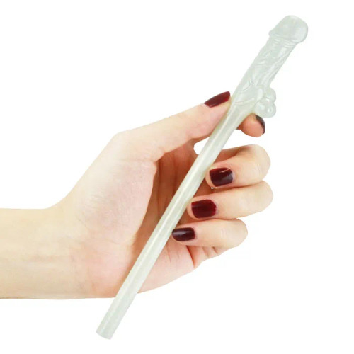 Jokes & Parties Glow In The Dark Willy Straws