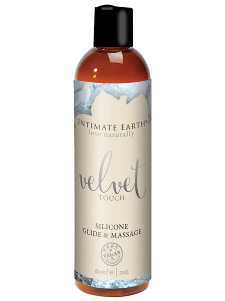 Intimate Earth Velvet Touch silicone glide and massage