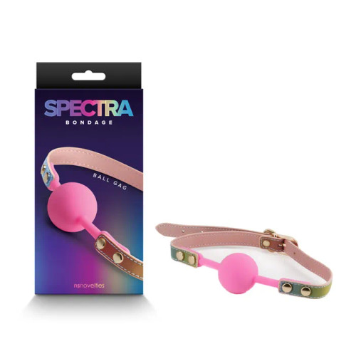 Spectra Bondage Ballgag-Rainbow
