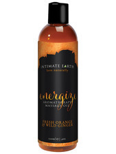 Intimate Earth Energize massage oil