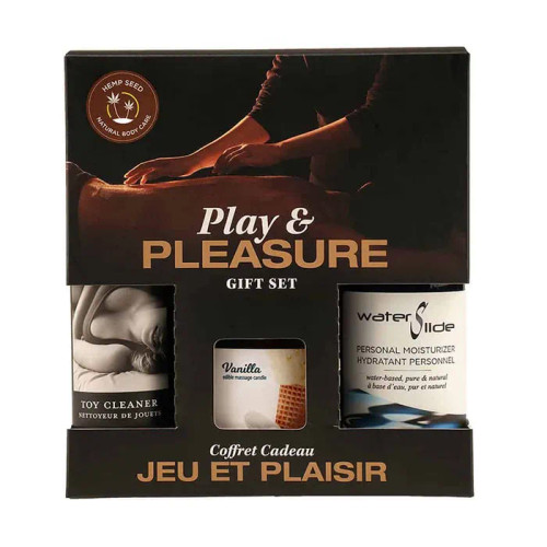 Hemp seed play pleasure gift set