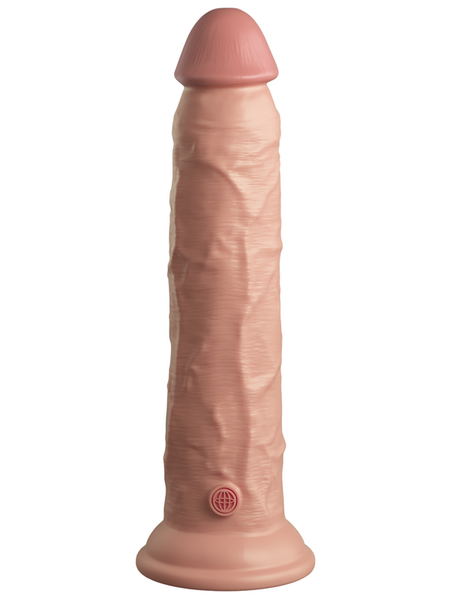 King Cock Elite 9 Inch-Silicone Dual Density Cock-Light