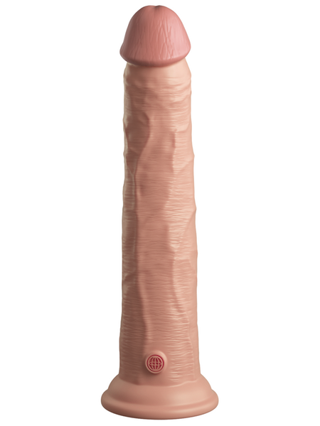 King Cock Elite 10 Inch-Silicone Dual Density Cock-Light