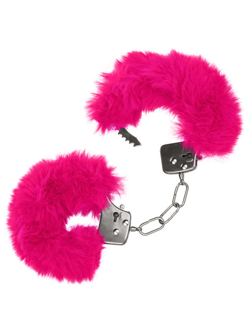Ultra Fluffy Furry Cuffs-Pink
