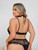 Intimate Desire-Curvaceous Range-Lace Strap Colour Panel-Teddy-Purple-Sizes 1XL-4XL