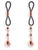Bound Nipple Clamps D1 Rose Gold