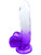 Playful Riders 6 IN. Cock with Balls-PURPLE