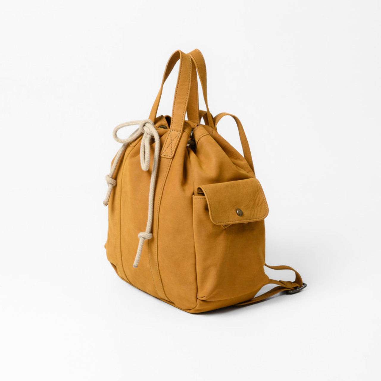 Reclaimed Cinch Top Backpack | Moore & Giles