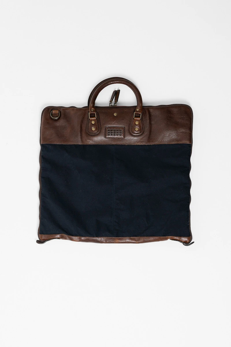 Leather Garment Bag | Gravely Travel Bag | Moore & Giles
