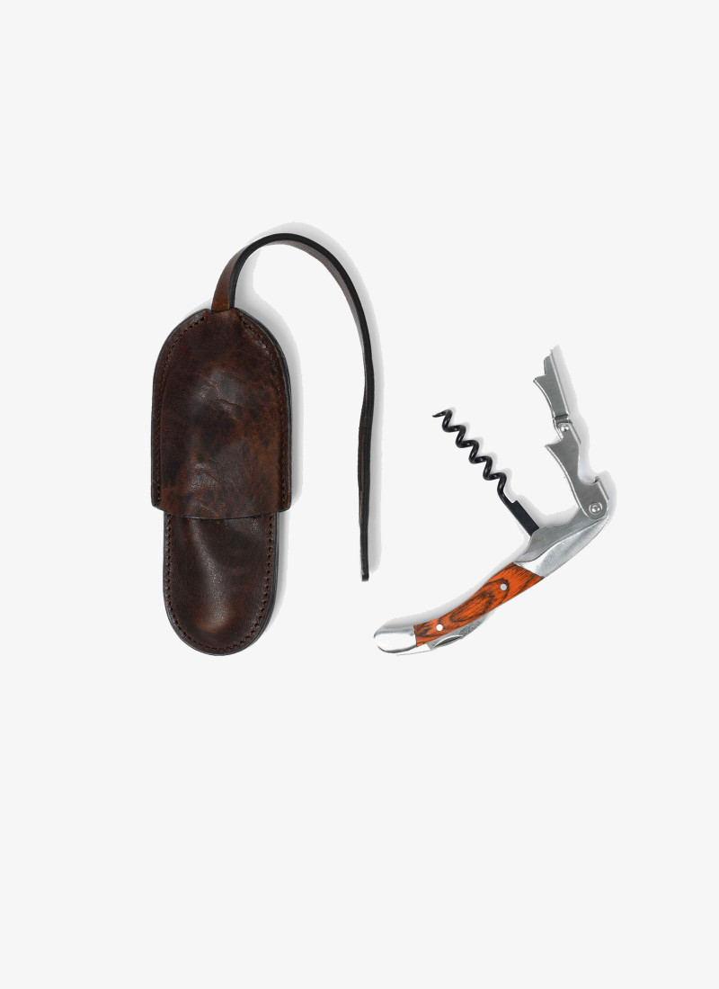 Premium Leather Wine Key Holder | Moore & Giles