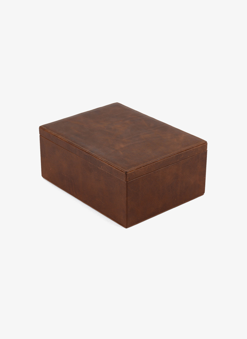 Leather Keepsake Box | Timeless Storage for Cherished Items