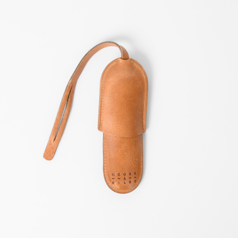 Premium Leather Wine Key Holder | Moore & Giles