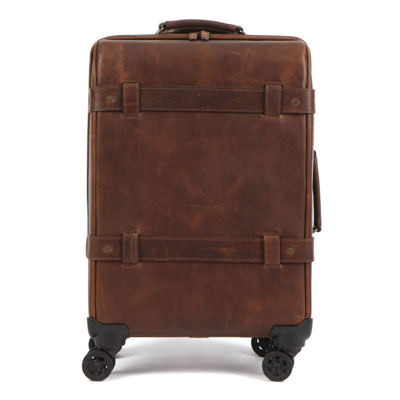 Parker Leather Carry-On Suitcase | Moore & Giles