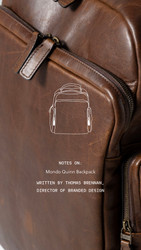 Behind the Design: The Mondo Quinn Commuter Backpack