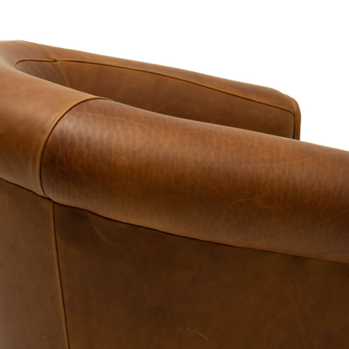 Garland Leather Swivel Chair