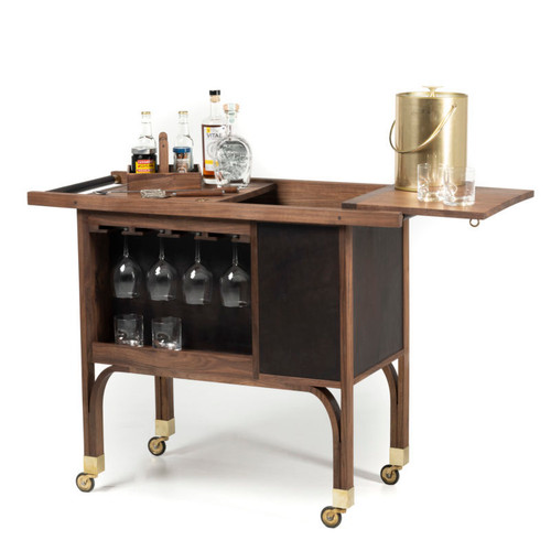 Rivermont Rolling Bar Cart