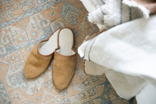 Women's Shearling Lined Slippers