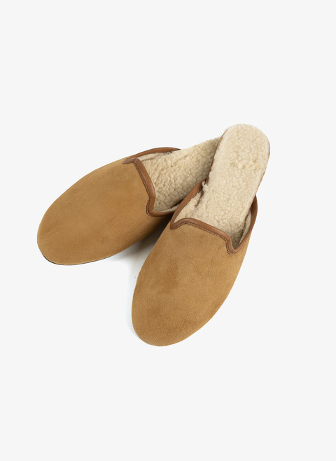 Women's Shearling Lined Slippers