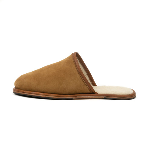 Men's Shearling Lined Slippers