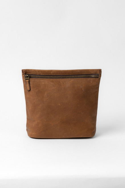 Large Reclaimed Zip Pouch