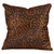 Hair on Hide Pillow Leopard Chestnut