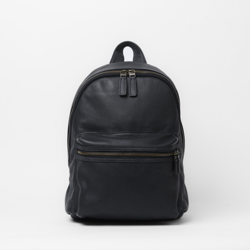 Reclaimed Leather Backpack | Moore & Giles