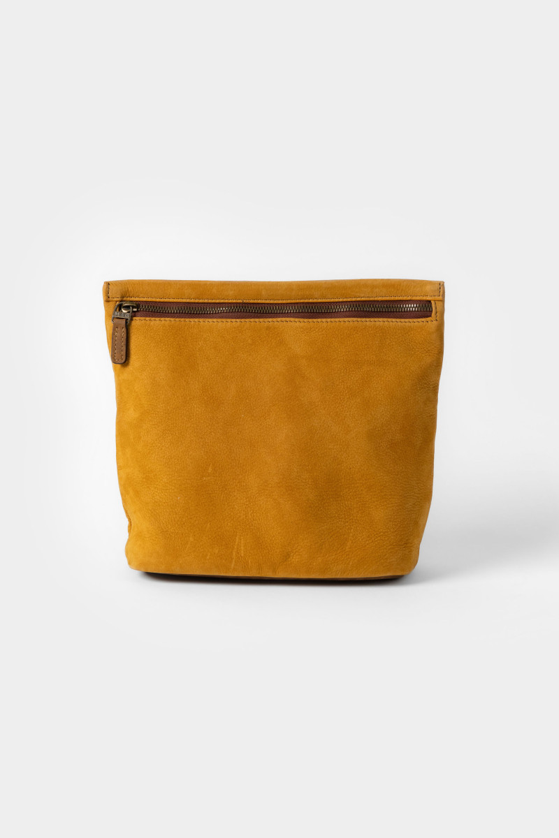 Large Reclaimed Zipper Pouch | Functional & Stylish Storage