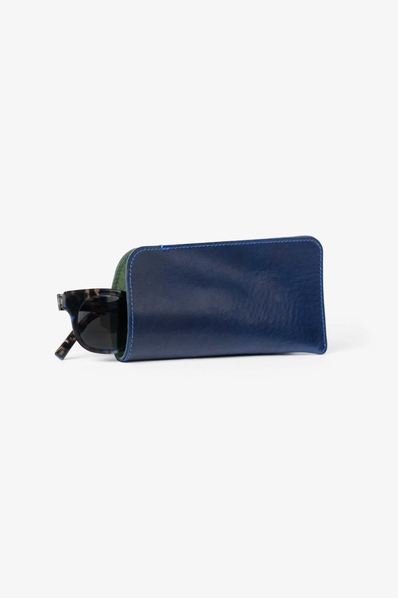 Limited Collection Leather Glasses Case - Moore & Giles