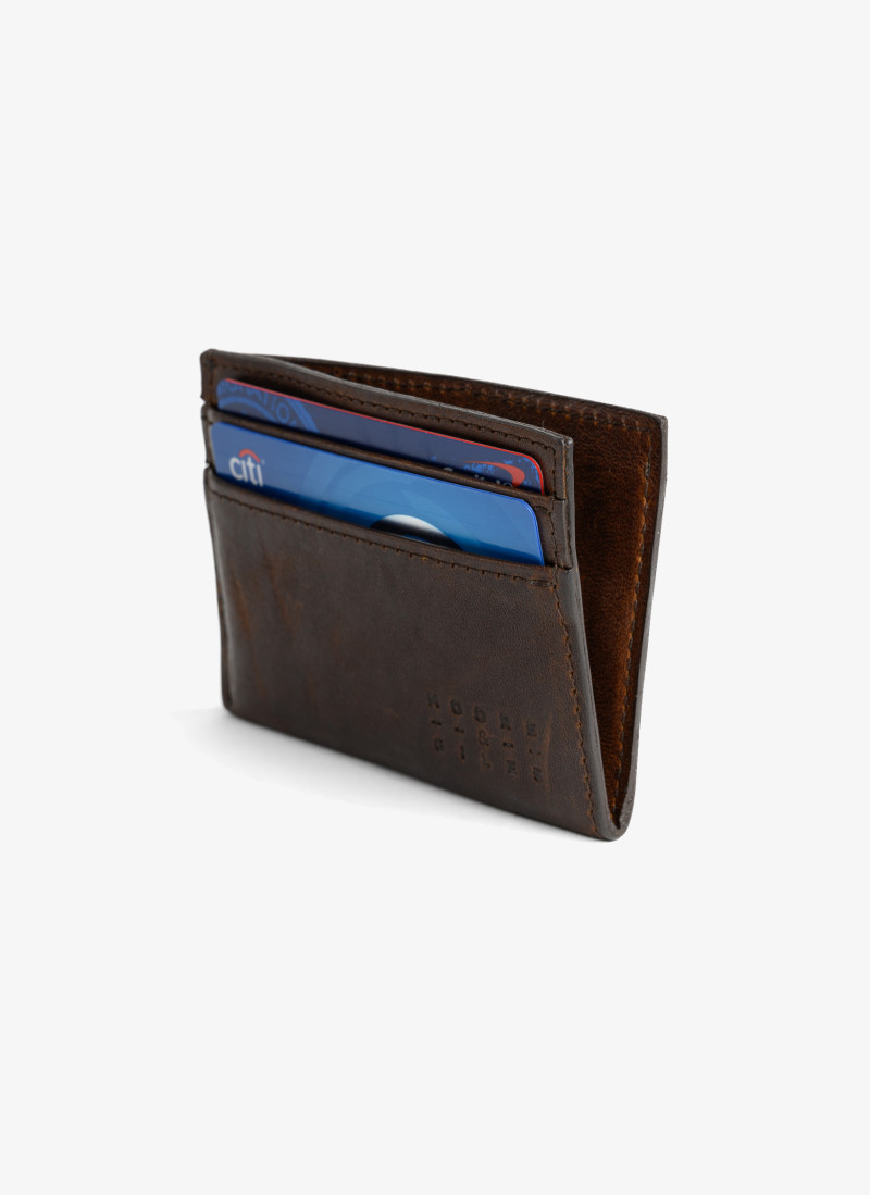 新品　peaceminusone leather wallet 財布 Leather License Wallet - Moore & Giles