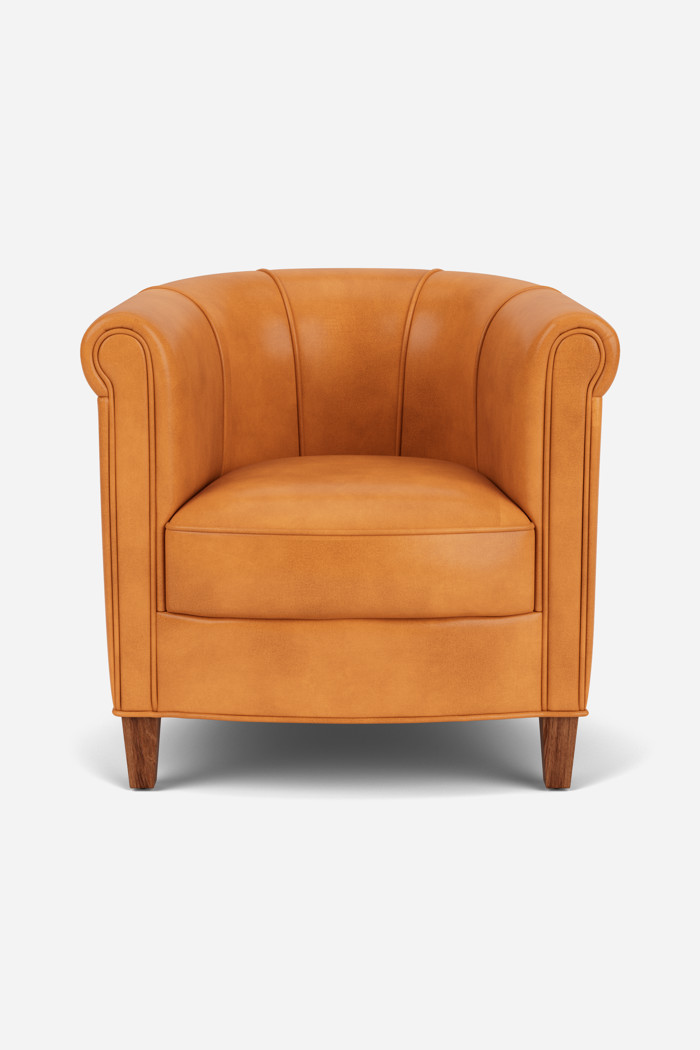 AA+ ×3（新品） Rhodes Leather Chair - Moore & Giles