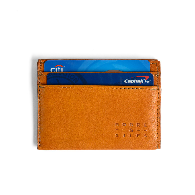 Leather License Wallet - Moore & Giles