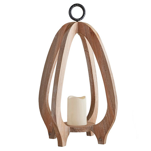 Wood Lantern - Large